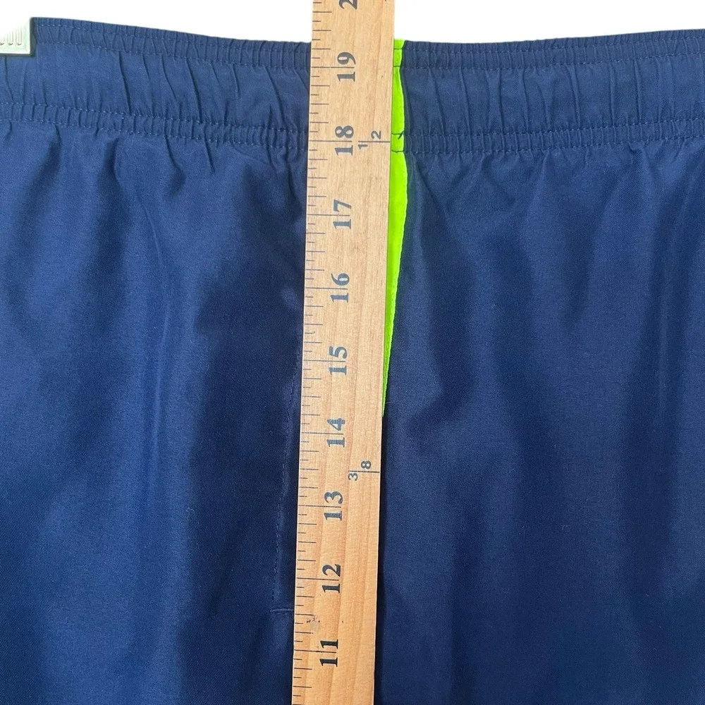 Nike Swim Trunks Shorts Mens Large Blue Lined Polyester Beach Pool Vacation